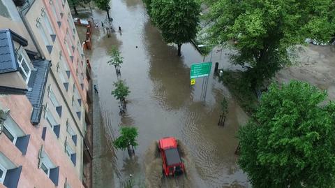 07.06.2019 | Załamanie pogody w Gorzowie Wielkopolskim. Woda zalała część miasta