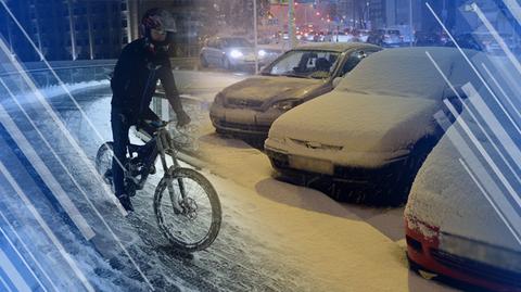 04.12.2017 | Trudne warunki na drogach. "Okropność, jak na lodzie"