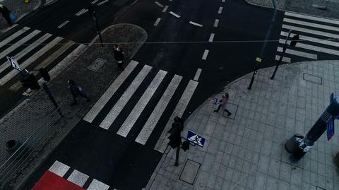 Piesi pod specjalnym nadzorem. Policja patroluje przejścia