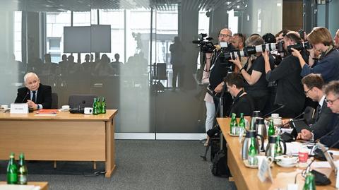 Prezes PiS zeznawał przed komisją śledczą. Jego słowami o "hitlerowskich mediach" zajmie się Komisja Etyki Poselskiej