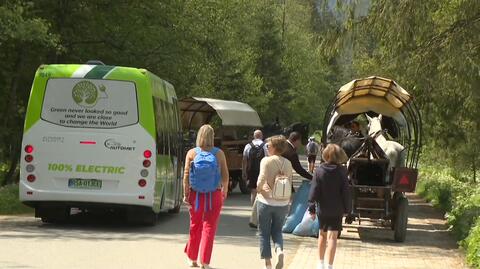 Elektrycznym busem nad Morskie Oko. Nowe rozwiązanie ma ograniczyć liczbę konnych zaprzęgów