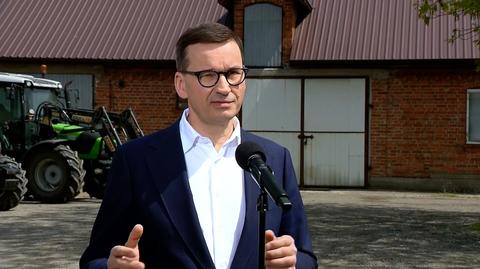 20.05.2022 | Morawiecki kontra Tusk. "Dość kłamstw", "skazany przez sąd za kłamstwa"