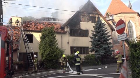 10.08.2021 | Pożar plebanii w okolicach Malborka. Nie żyje ksiądz