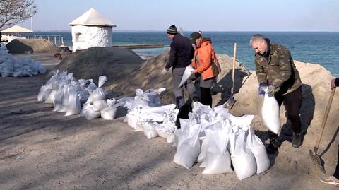 15.03.2022 | Odessa szykuje się na atak Rosjan. "Połamią sobie na nas zęby"