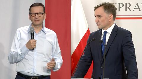 10.07.2022 | Mateusz Morawiecki kontra Zbigniew Ziobro. Walka prowadzona już otwarcie