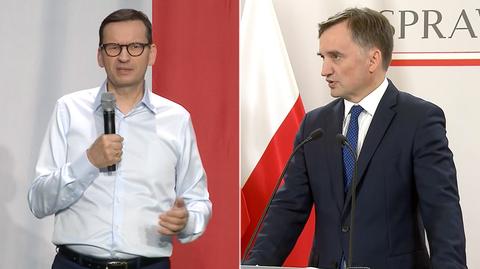 10.07.2022 | Mateusz Morawiecki kontra Zbigniew Ziobro. Walka prowadzona już otwarcie