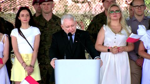 Jarosław Kaczyński przekonuje, że Donald Tusk to "wróg narodu" i "czyste zło"