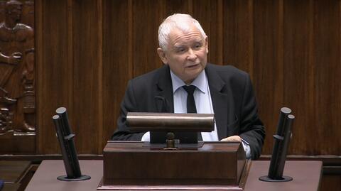 Lawina komentarzy po niespodziewanym wystąpieniu Jarosława Kaczyńskiego