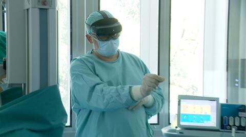 Lekarze usunęli guz nadnercza u 5-tygodniowego dziecka przy pomocy wirtualnej rzeczywistości
