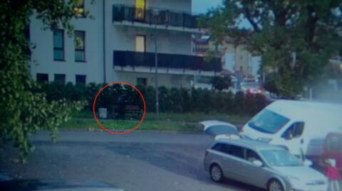 Obława wokół Gdyni. Na nowym nagraniu widać mężczyznę uciekającego w kierunku lasu