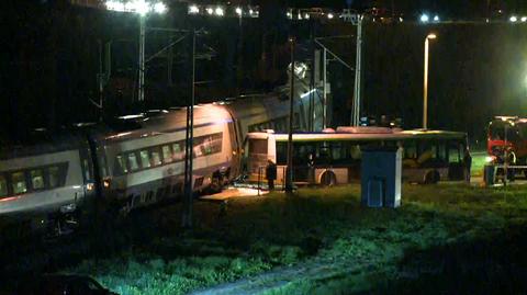 Mało brakowało do tragedii. Pendolino zderzyło się z autobusem