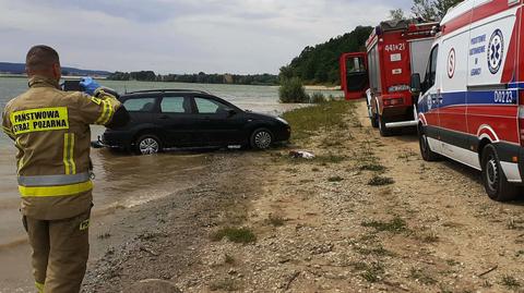 Samochód bez kierowcy przejechał po plażowiczce. Trwa wyjaśnianie sprawy