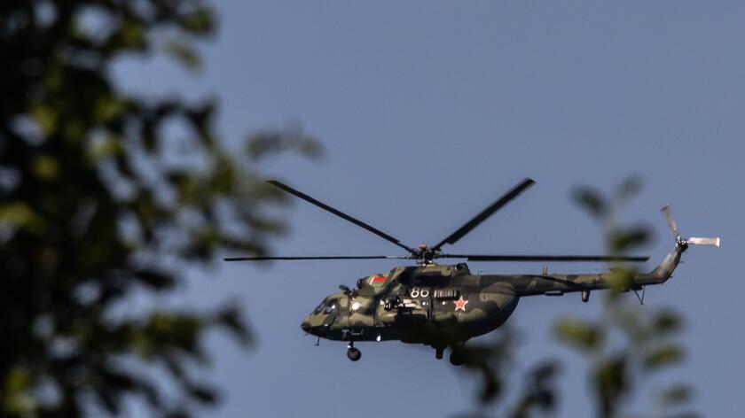 Białoruskie helikoptery wtargnęły do Polski. Ludzie dzwonili pod 112. "Po 10 minutach przyjechała policja"