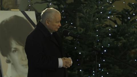 Polityczne przemówienie Jarosława Kaczyńskiego w kościele. "Ani partia, ani jej przywódca nie zastąpią Słowa Bożego"