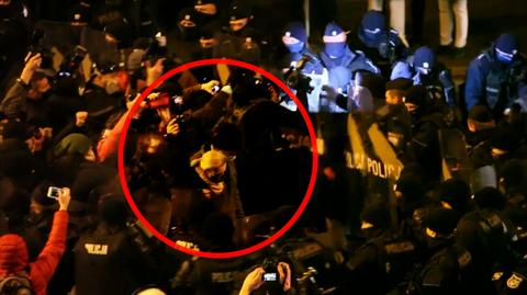 02.12.2020 | Nowe nagranie w sprawie użycia gazu wobec Barbary Nowackiej. "Może wreszcie policja przeprosi"
