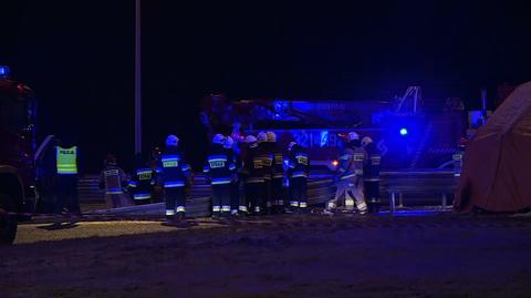 Drugi taki wypadek w ciągu miesiąca. Na A4 koło Jarosławia autokar wypadł z drogi