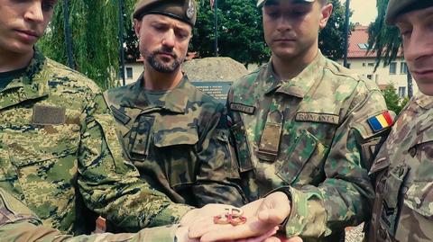 01.08.2021 | Żołnierze Wielonarodowej Grupy Bojowej NATO uczcili pamięć uczestników Powstania Warszawskiego