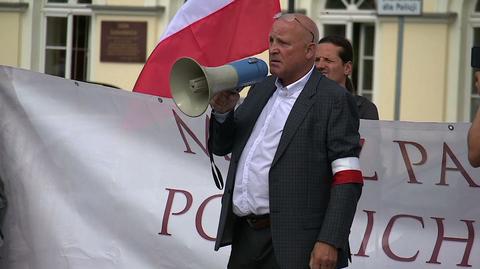 Piotr Rybak skazany za wykrzykiwanie antysemickich haseł w Oświęcimiu
