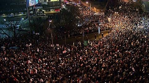 23.03.2018 | Czarny Protest dotarł przed siedzibę PiS