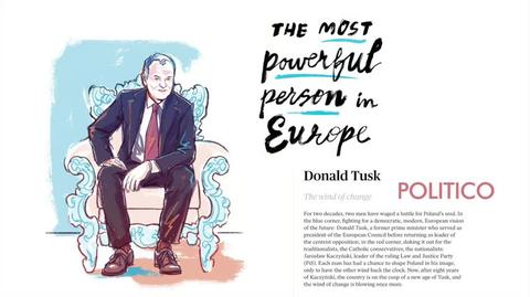 Donald Tusk znalazł się na czele prestiżowego rankingu