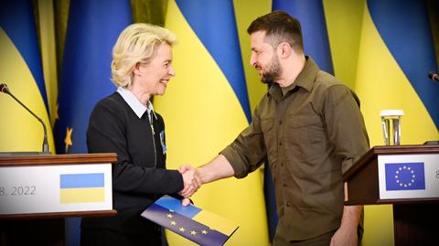 17.06.2022 | Ukraina może uzyskać status kandydata na członka Unii Europejskiej