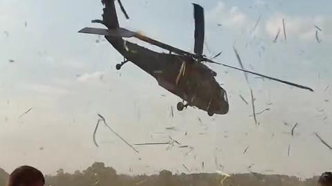 Płock. Incydent z Black Hawkiem podczas pikniku. Prokuratura szuka świadków i nagrań