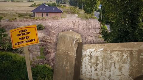 01.09.2017 | Zabytkowy cmentarz żydowski zniszczony. Właścicielka terenu twierdzi, że nic o nim nie wiedziała