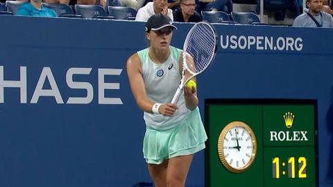 04.09.2022 | US Open: Iga Świątek wygrała z Lauren Davis