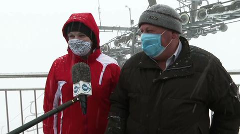 Śnieg na Kasprowym Wierchu. TOPR ostrzega turystów