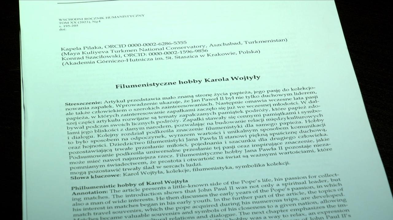 He came up with the topic and co-authored it, receiving 100 points for publication.  A professor from AGH revealed the system left behind by Czarnik