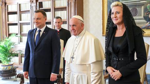 15.10.2018 | Para prezydencka w Watykanie. Rozmowa o przyszłości Europy
