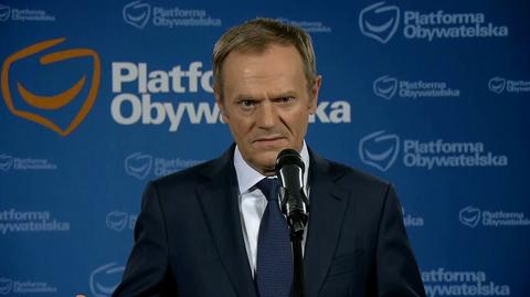 24.11.2021 | Donald Tusk zabrał głos w sprawie utraty prawa jazdy