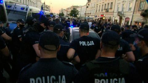 18.02.2022 | Protesty w obronie Margot. Policja przegrywa kolejną sprawę. "Mieliśmy do czynienia z łapanką"