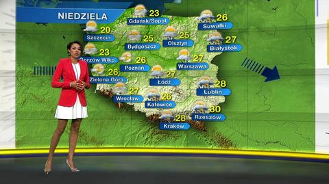 13.06.2015 | Prognoza pogody na niedzielę 14 czerwca