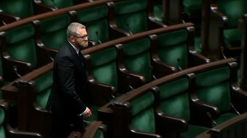 Grzegorz Braun ukarany przez prezydium Sejmu