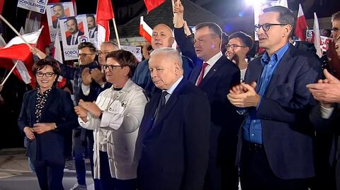 Jarosław Kaczyński tłumaczy wynik PiS-u w wyborach. Mówi o "urojonej rzeczywistości" i "szeregu błędów"