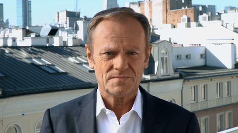 08.10.2021 | Donald Tusk wzywa do udziału w niedzielnej demonstracji na Placu Zamkowym