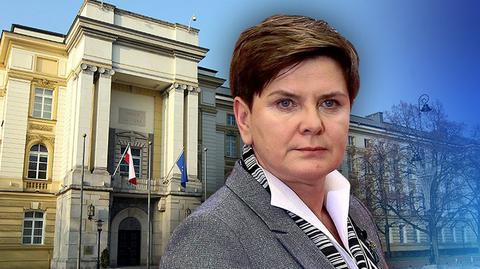 10.02.2017 | Kolizja rządowej kolumny, w której jechała premier Szydło