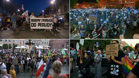 13.08.2021 | W Krakowie, Opolu czy Częstochowie. Kolejne protesty w obronie wolności słowa