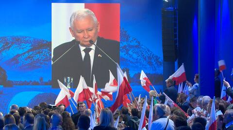 Konwencja PiS. Jarosław Kaczyński nazwał inflację "trzecią plagą"
