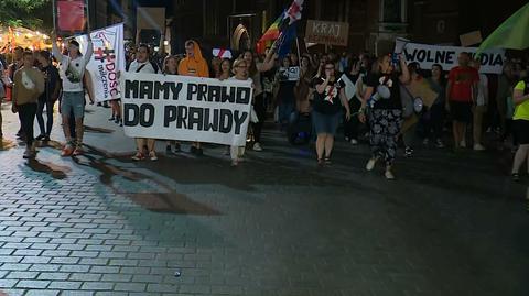Protesty w Polsce po przyjęciu ustawy anty-TVN
