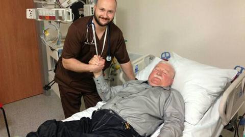 08.07.2017 | "Stan zdrowia wymaga hospitalizacji". Lech Wałęsa ma problemy z krążeniem
