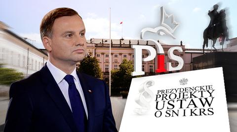 24.09.2017 | Próba sił przed prezentacją prezydenckich projektów. "Uruchomiono służby"