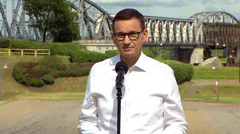 02.07.2022 | Mateusz Morawiecki skomentował konwencję PO. "Tusk znaczy bieda"