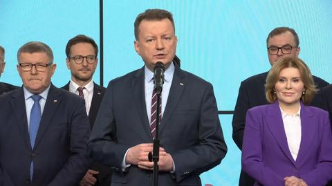 Mariusz Błaszczak drwi z działań MSZ po incydencie z rosyjską rakietą