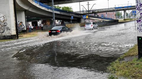 03.06.2018 | "Domy zalane, samochody zalane po szyby". Burze nad Polską