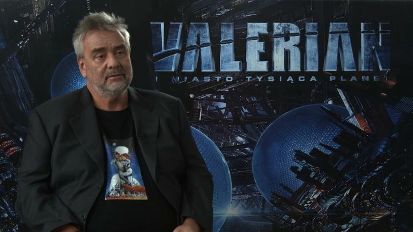 Luc Besson, reżyser filmu "Valerian i Miasta Tysiąca Planet", opowiada o jego realizacji