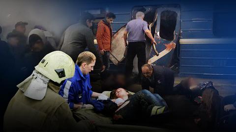 03.04.2017 | Eksplozja w metrze w Sankt Petersburgu. Wielu zabitych i rannych