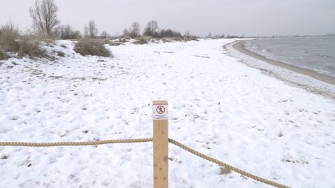 Otwarto ścieżkę dydaktyczną, zamknięto plażę. Decyzja zaskoczyła mieszkańców i turystów