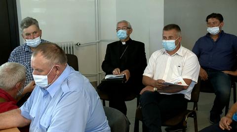 Arcybiskup Sławoj Leszek Głódź w roli sołtysa. Wziął udział w sesji rady gminy